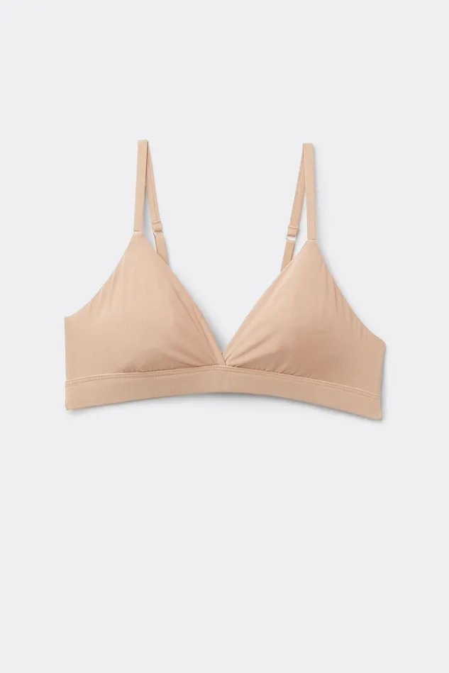 Intimissimi Triangle Women Emma Superior Comfort Triangle Bra Natural 044 8211 Honey Soft Beige