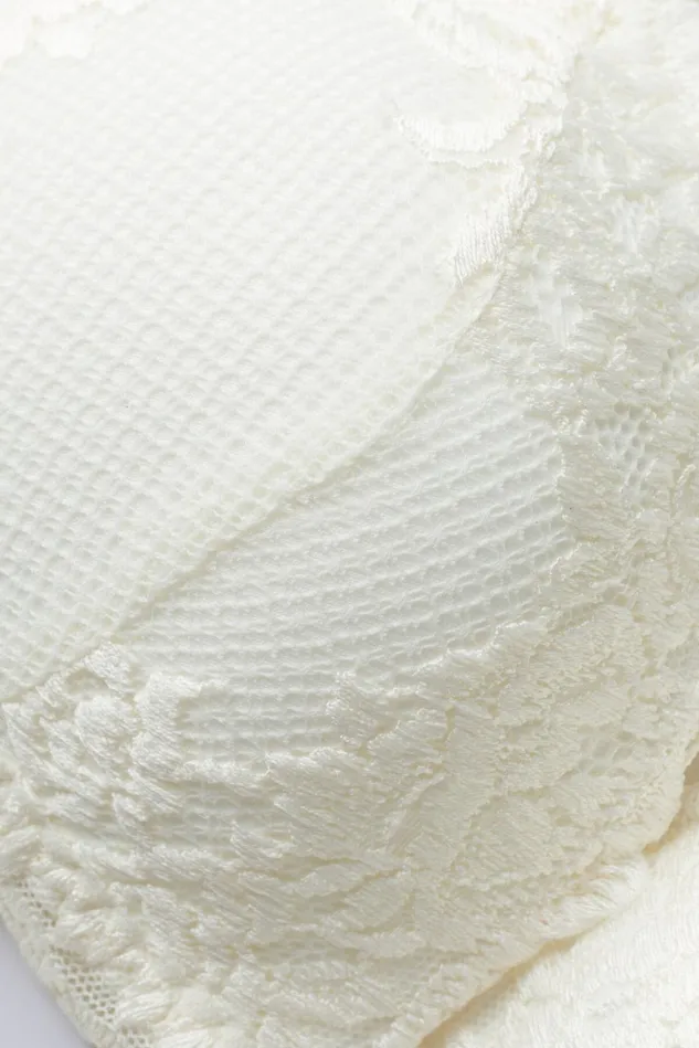 Intimissimi Triangle Women Pretty Flowers Tiziana Triangle Bra Ivory 2127 8211 Talc White
