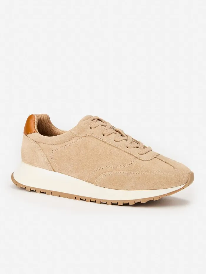 JMcLaughlin Agathe Suede Sneakers Neutral Women Sneakers JMcLaughlin Agathe Suede Sneakers Neutral Women Sneakers