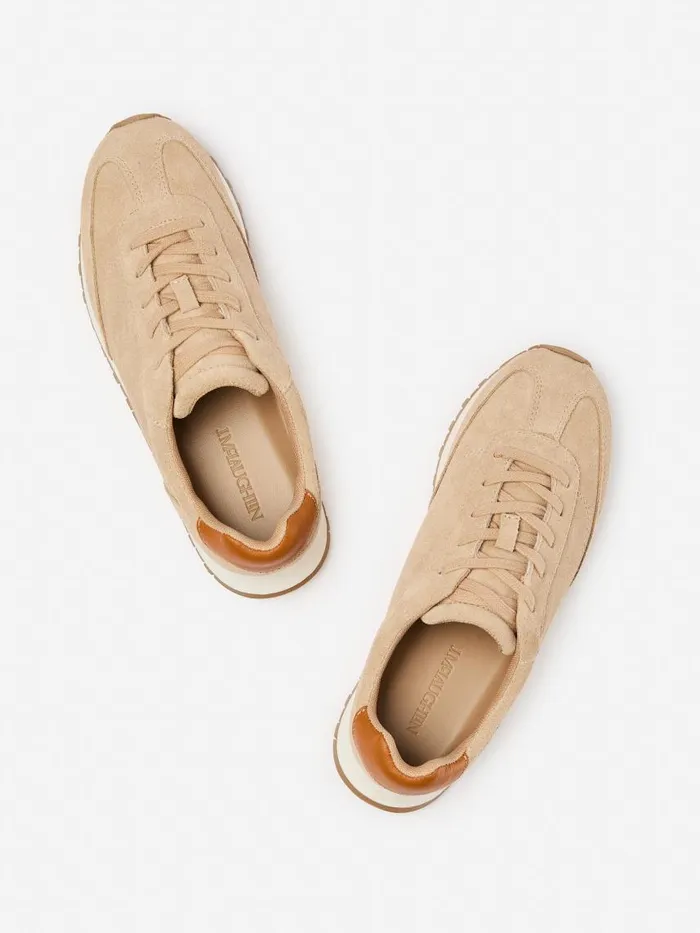 JMcLaughlin Agathe Suede Sneakers Neutral Women Sneakers JMcLaughlin Agathe Suede Sneakers Neutral Women Sneakers
