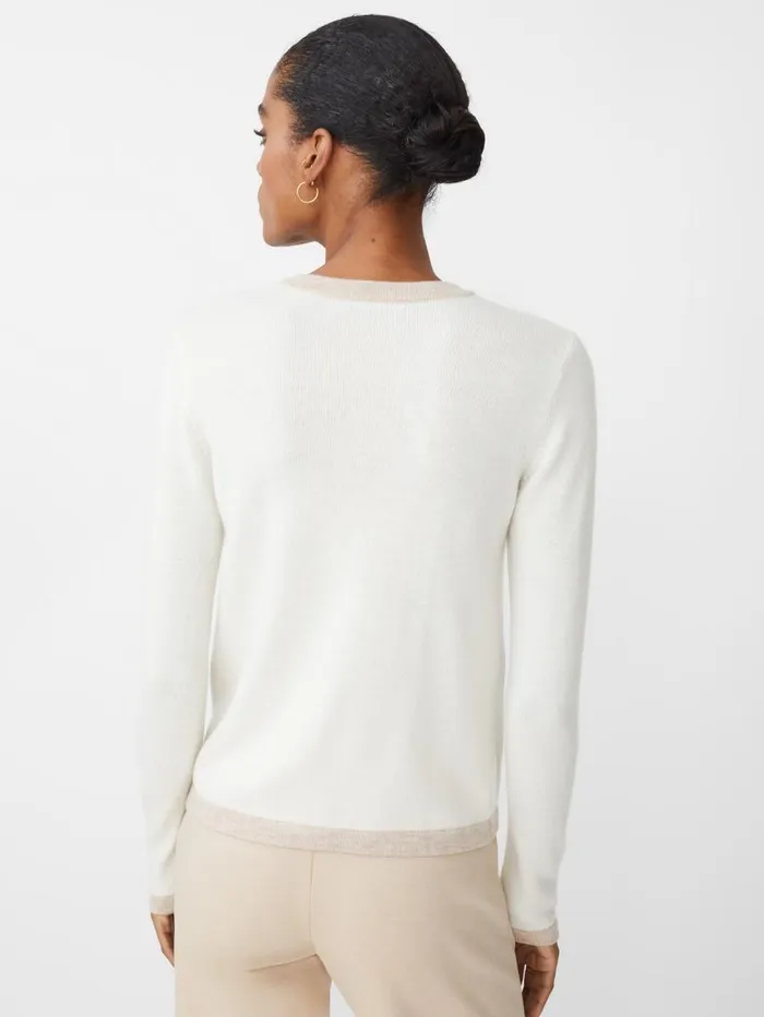 JMcLaughlin Ainsley Cashmere Cardigan Off Whiteoatmeal Women Sweaters JMcLaughlin Ainsley Cashmere Cardigan Off Whiteoatmeal Women Sweaters
