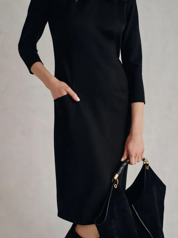 JMcLaughlin Catalyst Dress Black Women Dresses JMcLaughlin Catalyst Dress Black Women Dresses