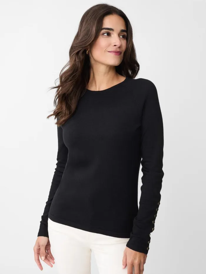 JMcLaughlin Jamey Sweater Black Women Sweaters