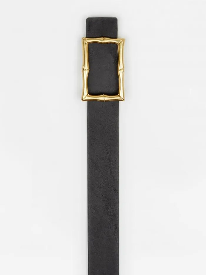 JMcLaughlin Lina Reversible Leather Belt Blackcork Women Belts JMcLaughlin Lina Reversible Leather Belt Blackcork Women Belts