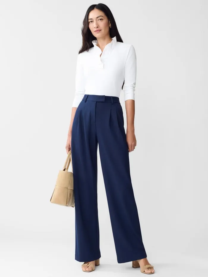 JMcLaughlin Newman Pants Winter Navy Women Pants