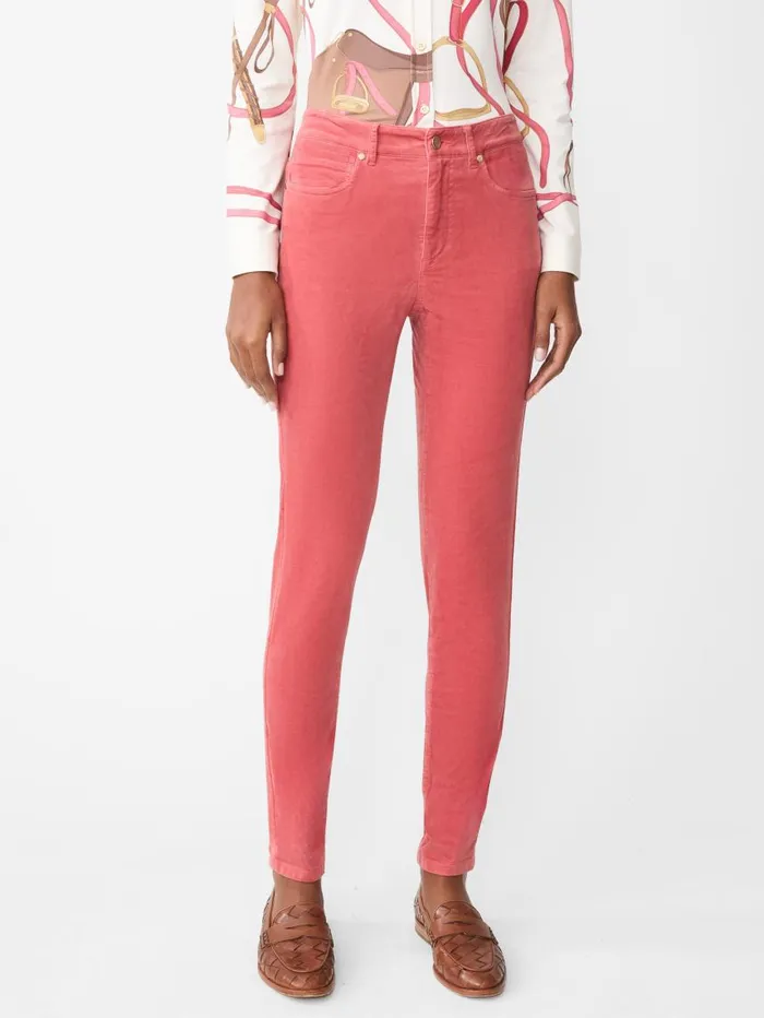 JMcLaughlin Watson Velvet Jeans Tea Rose Women Pants