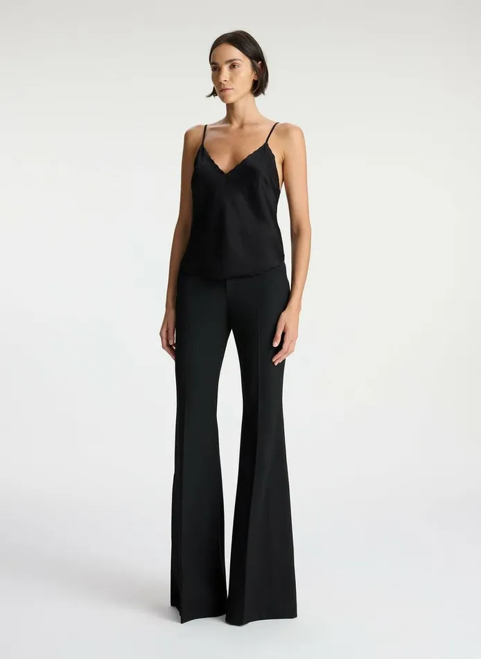 Jackets and Coats Women ALC Malia Scalloped Camisole Top Black Jackets and Coats Women ALC Malia Scalloped Camisole Top Black