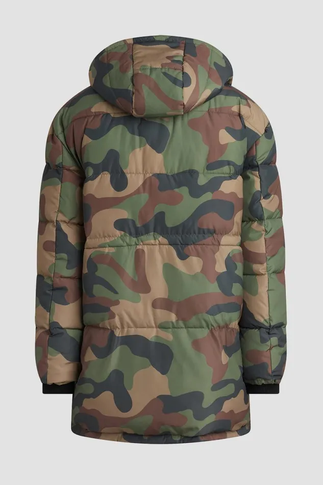 Jackets and Outerwear Men Hudson Jeans Quilted Hooded Storm Parka Fatigue Green Jackets and Outerwear Men Hudson Jeans Quilted Hooded Storm Parka Fatigue Green