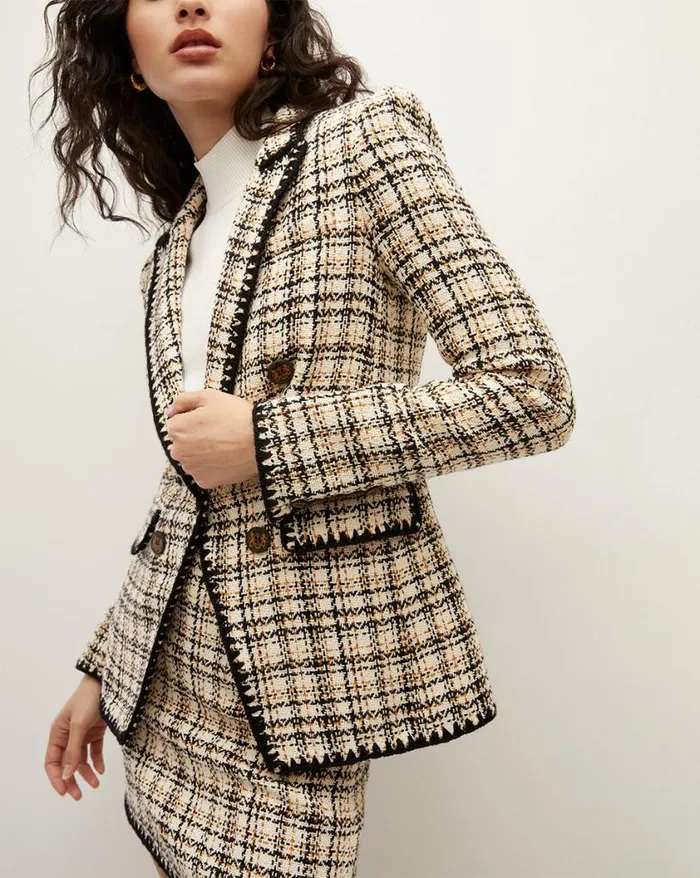 Jackets and Outerwear ShopJackets Veronica Beard Lawrence CrochetTrim Tweed Dickey Jacket Ecruochre Jackets and Outerwear ShopJackets Veronica Beard Lawrence CrochetTrim Tweed Dickey Jacket Ecruochre