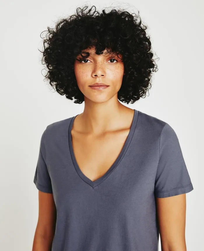 Jagger Vee Slate Sky Women AG Jeans Tees and Tanks