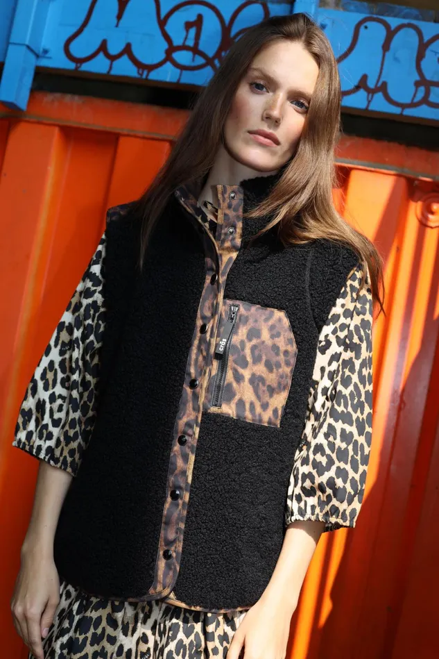 Janice Vest 8211 Black Women Cras Jackets