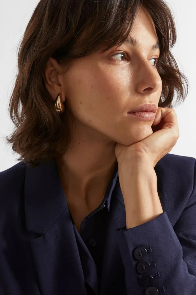 Jewellery Woman Seed Heritage Drop Earring Gold