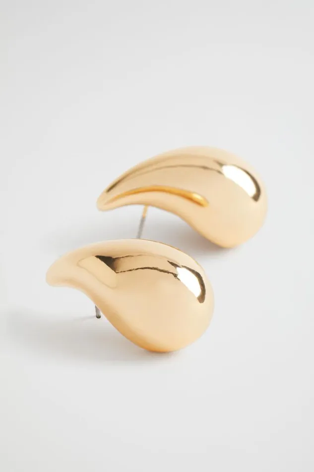 Jewellery Woman Seed Heritage Drop Earring Gold