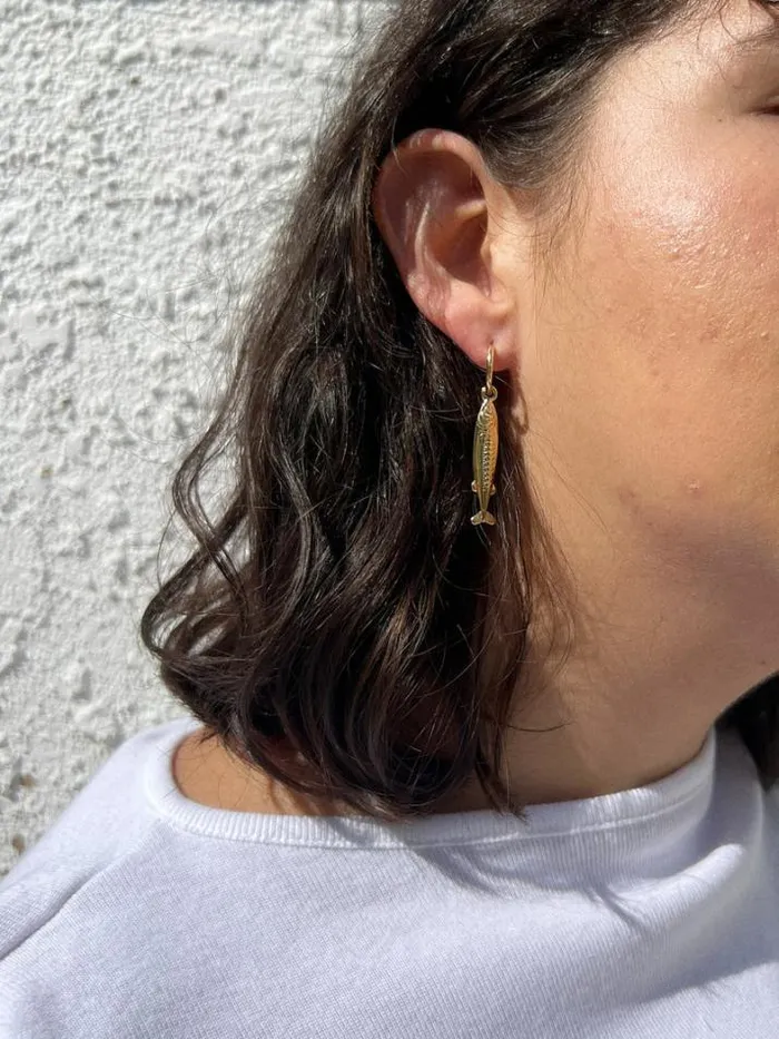 Jewelry Shop Lisa Says Gah Anchovy Earrings