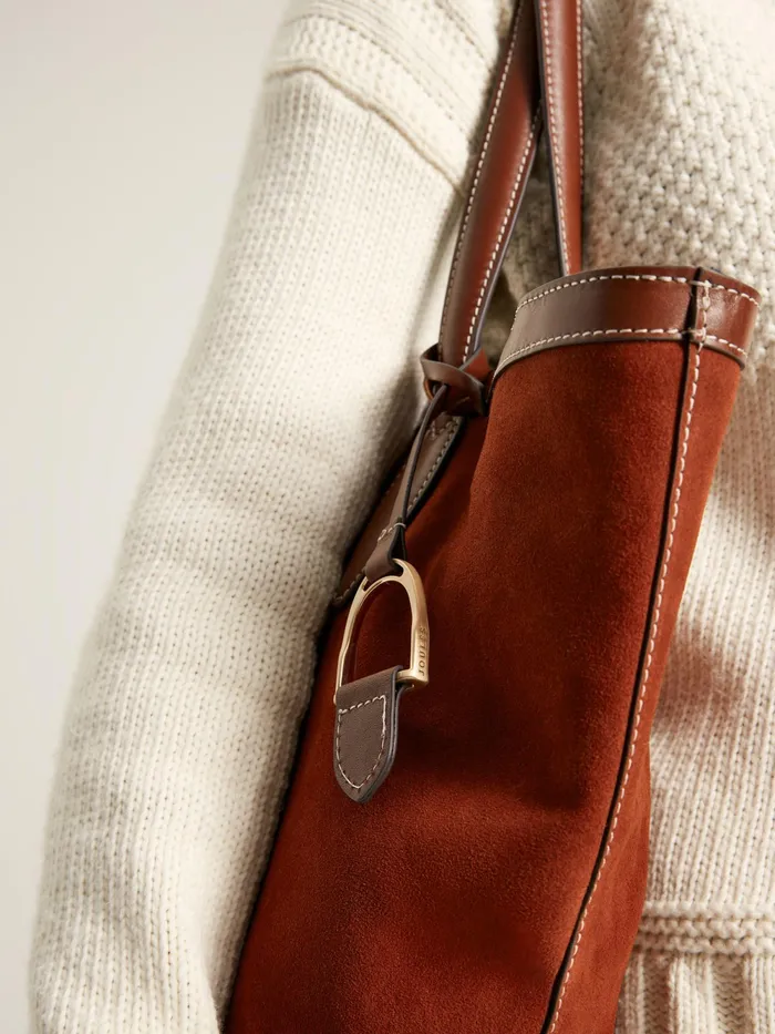 Joules Bags Brown Suede Tote Shopper Bag 8211 Women