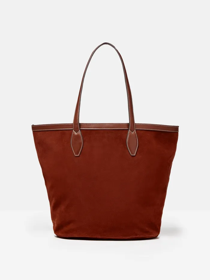 Joules Bags Brown Suede Tote Shopper Bag 8211 Women