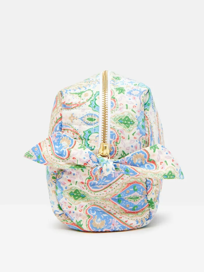 Joules Bags White Paisley Wash Bag 8211 Women