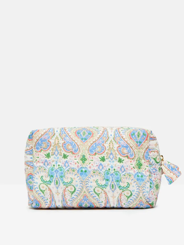 Joules Bags White Paisley Wash Bag 8211 Women