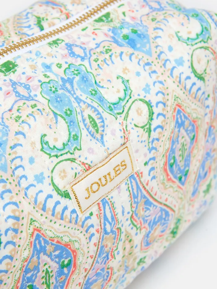 Joules Bags White Paisley Wash Bag 8211 Women