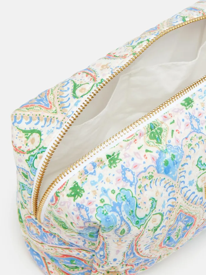 Joules Bags White Paisley Wash Bag 8211 Women