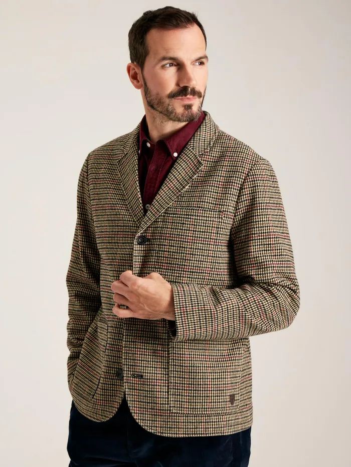 Joules Coats and Jackets Brown Tweed Blazer 8211 Men