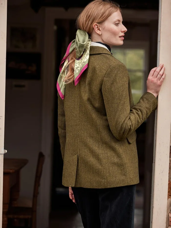 Joules Coats and Jackets Brown Tweed Blazer 8211 Women
