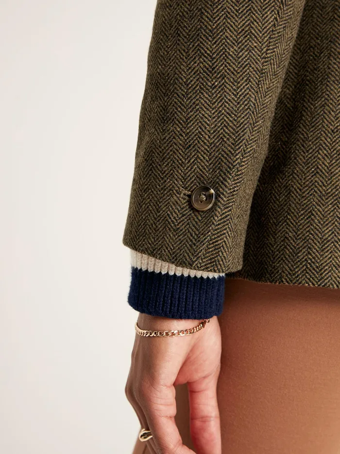 Joules Coats and Jackets Brown Tweed Blazer 8211 Women