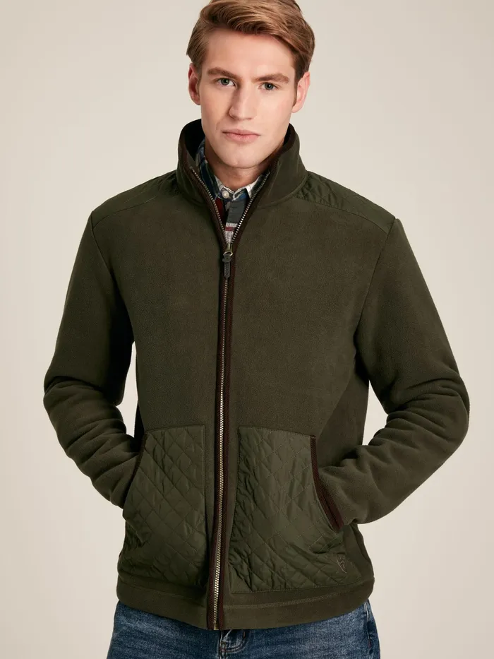 Joules Coats and Jackets Green Full Zip Fleece Jacket 8211 Men