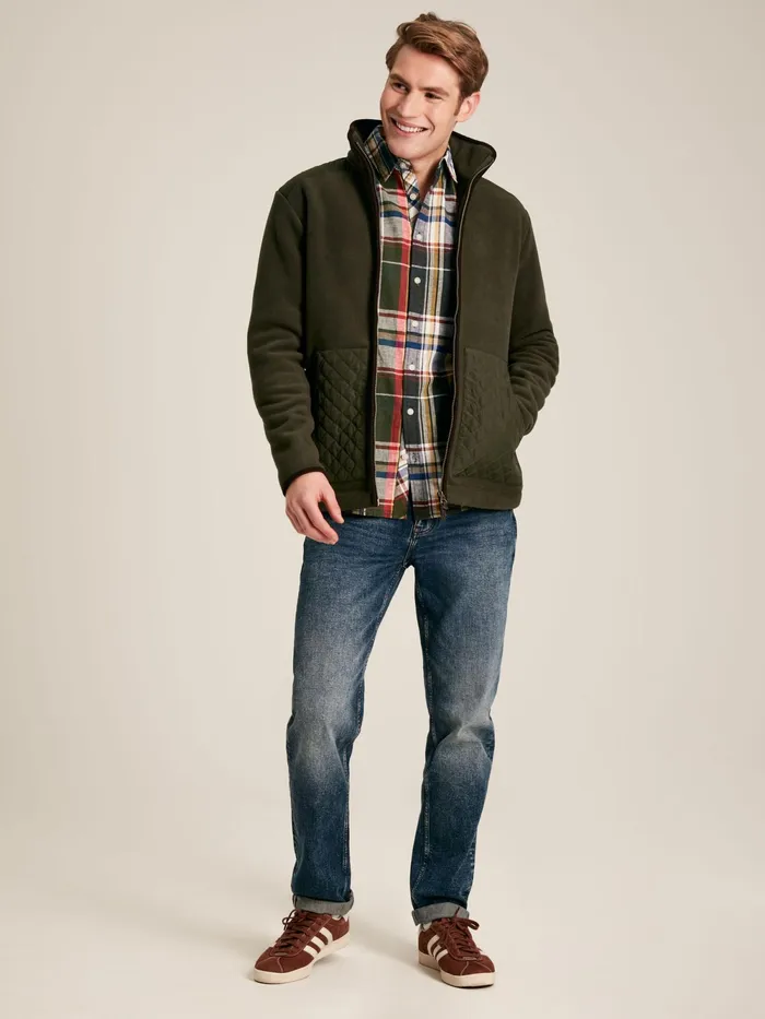 Joules Coats and Jackets Green Full Zip Fleece Jacket 8211 Men