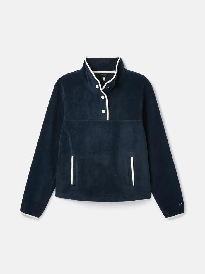 Joules Coats and Jackets Navy Half Zip Fleece 8211 Women