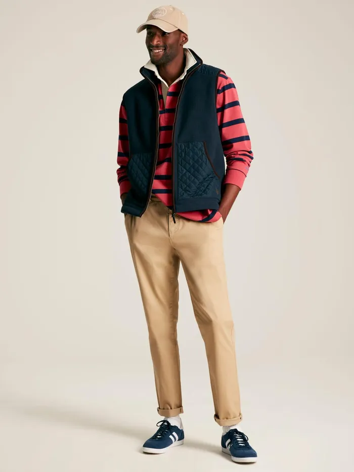 Joules Gilets Navy Full Zip Fleece Gilet 8211 Men