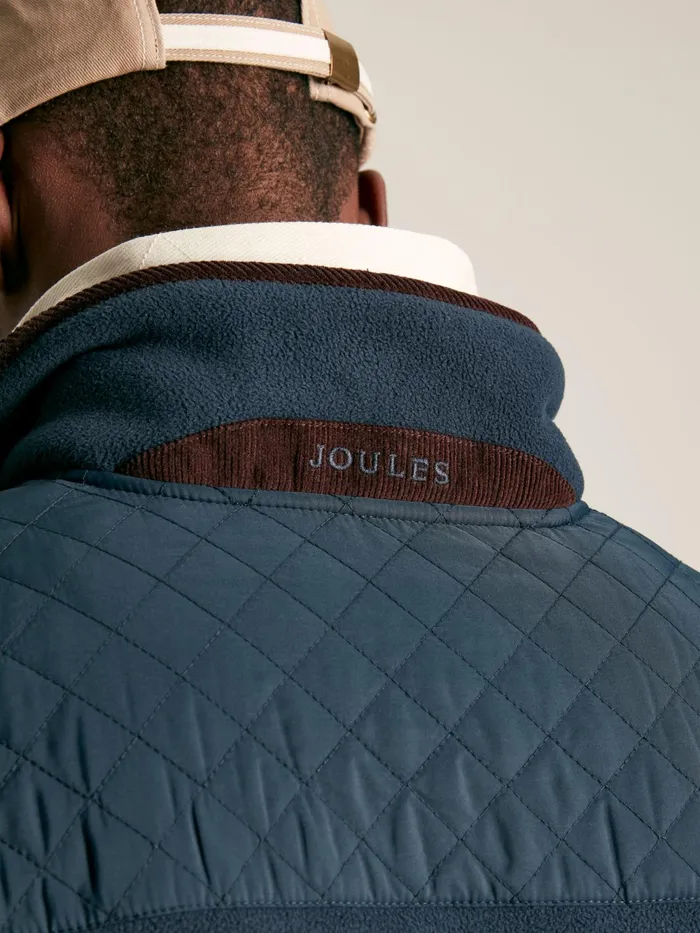 Joules Gilets Navy Full Zip Fleece Gilet 8211 Men