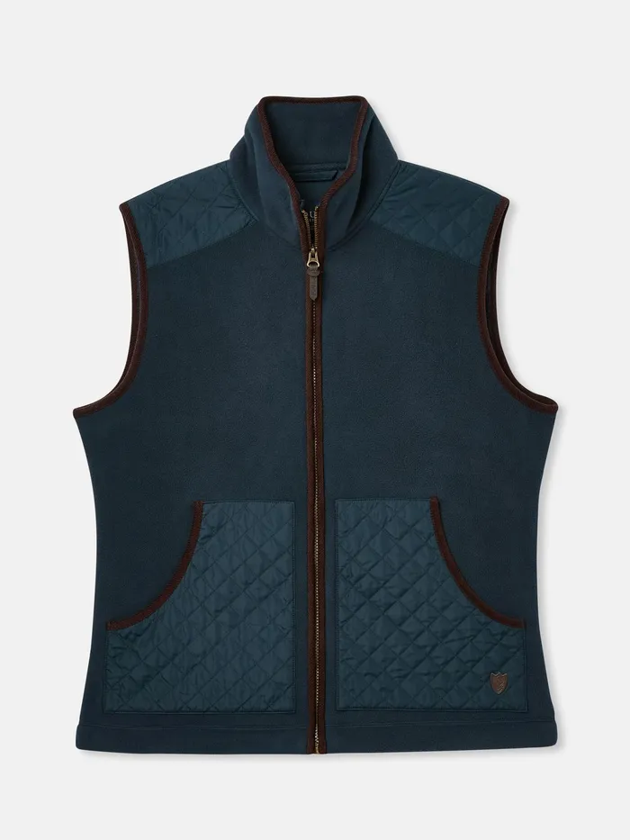 Joules Gilets Navy Full Zip Fleece Gilet 8211 Men
