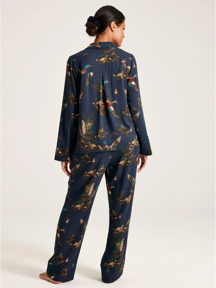 Joules Nightwear Navy Pyjama Set 8211 Women