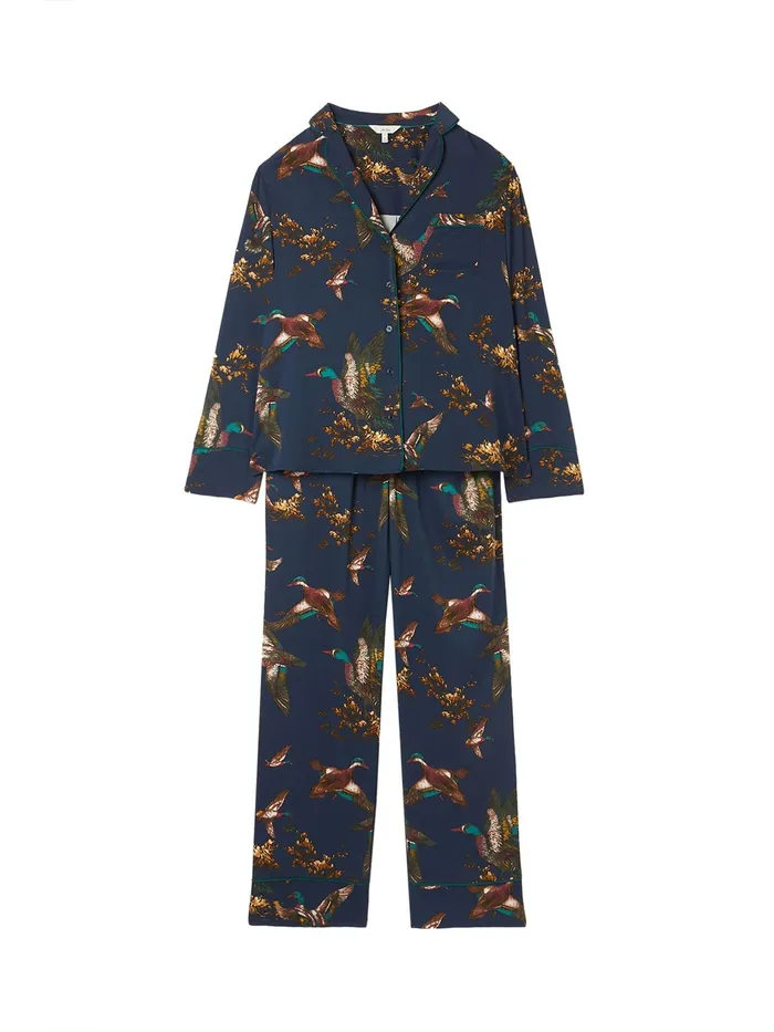 Joules Nightwear Navy Pyjama Set 8211 Women