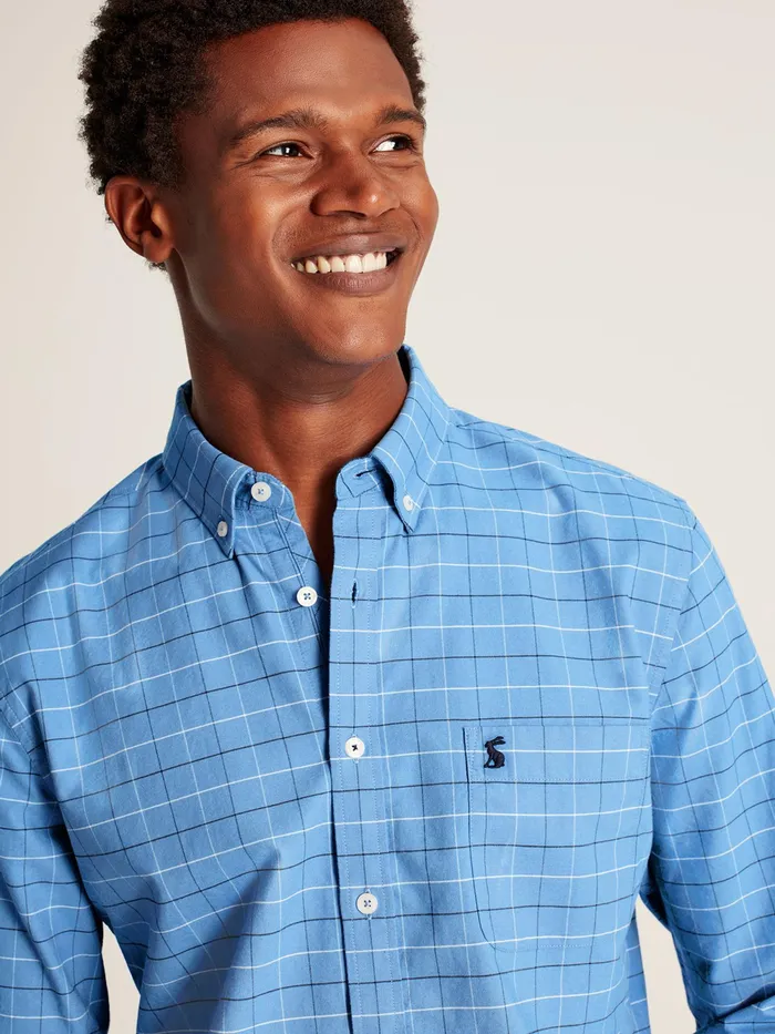 Joules Shirts Blue Classic Fit Shirt 8211 Men