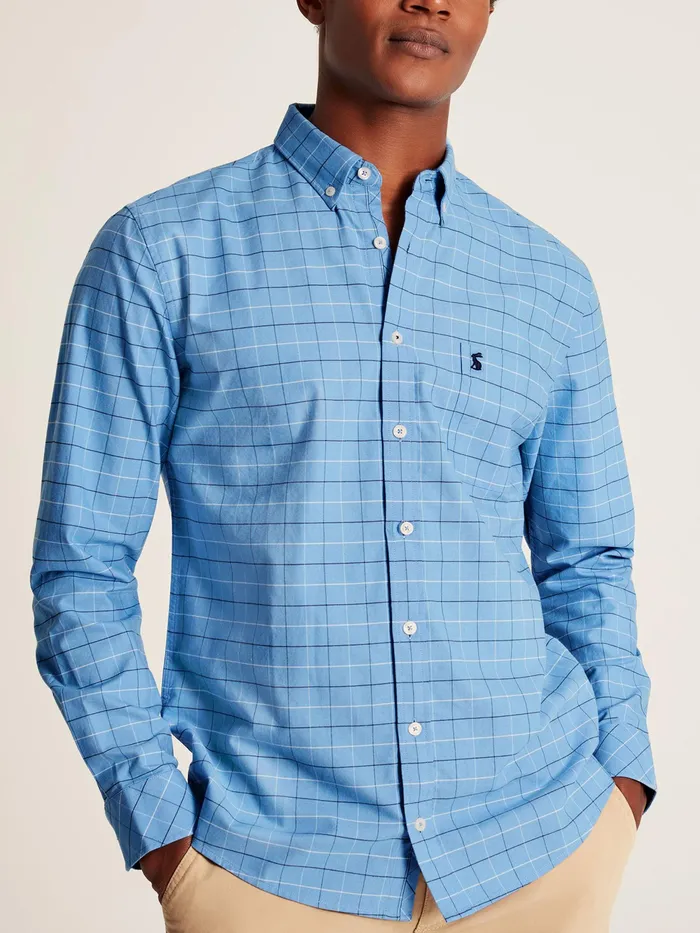 Joules Shirts Blue Classic Fit Shirt 8211 Men