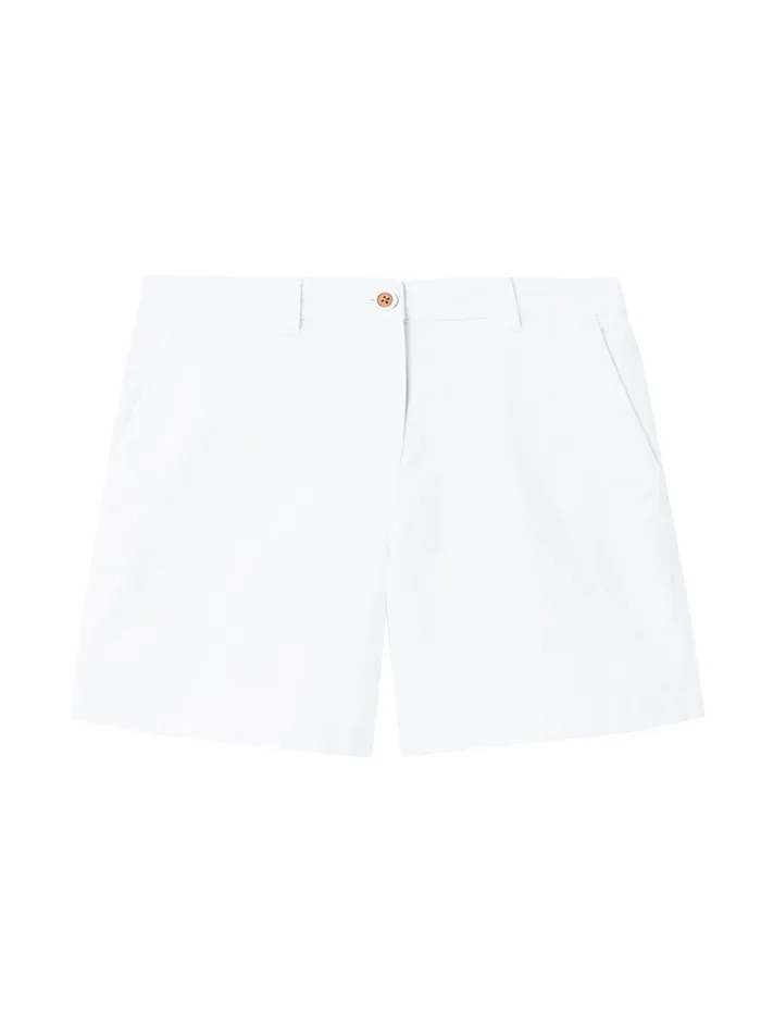 Joules Shorts and Skirts White Cruise Mid Thigh Length Chino Shorts 8211 Women