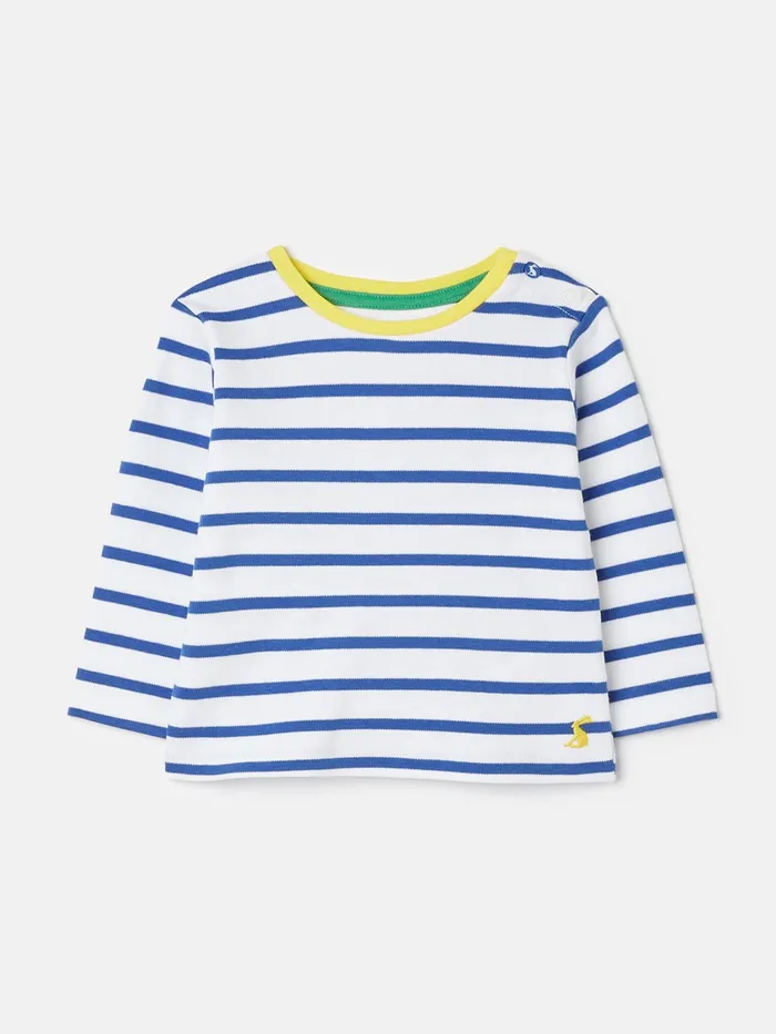 Joules Tops and Tshirts Blue Long Sleeve Tshirt 8211 GirlsBoys