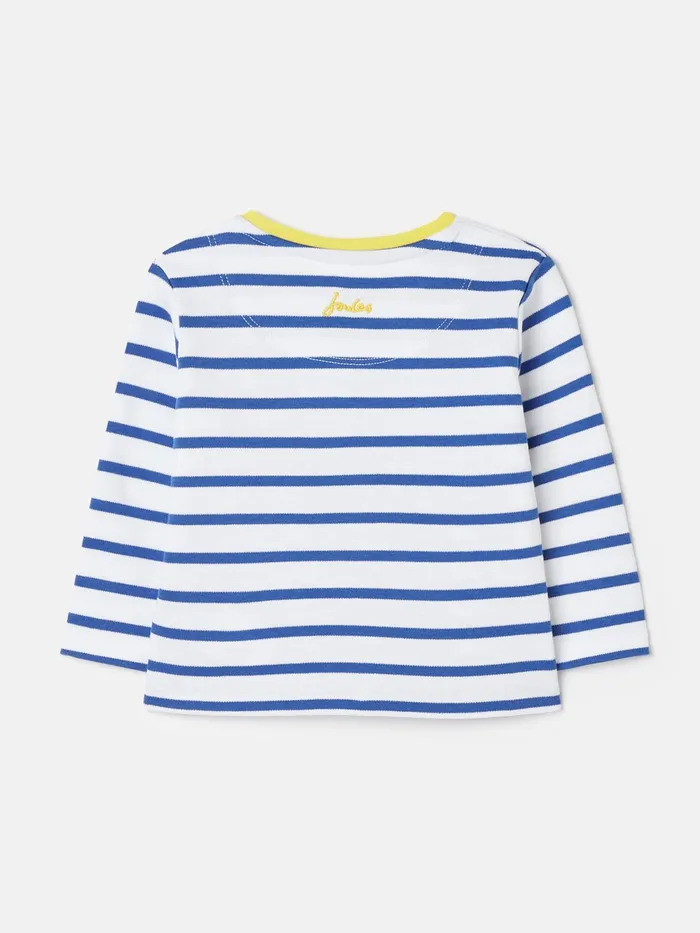 Joules Tops and Tshirts Blue Long Sleeve Tshirt 8211 GirlsBoys