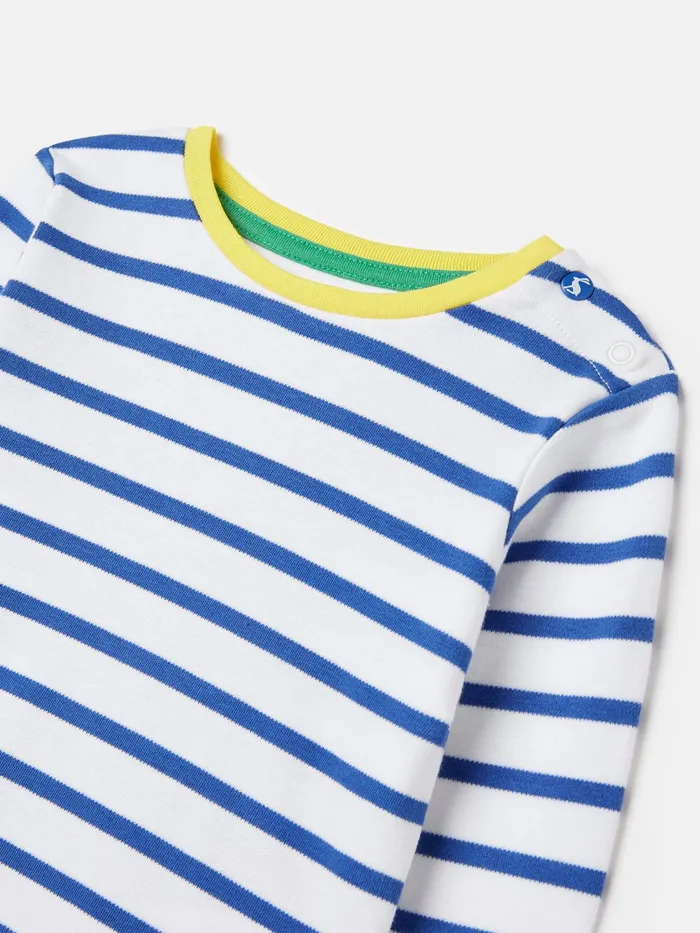 Joules Tops and Tshirts Blue Long Sleeve Tshirt 8211 GirlsBoys