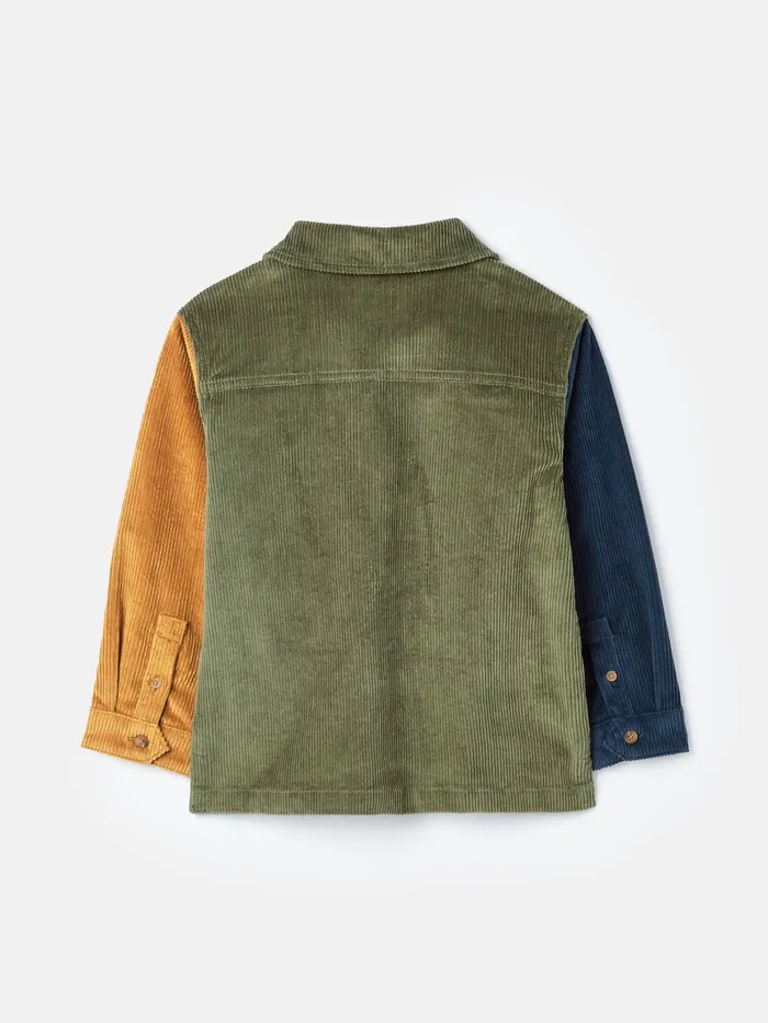 Joules Tops and Tshirts Multi Oversized Corduroy Shirt 8211 Boys
