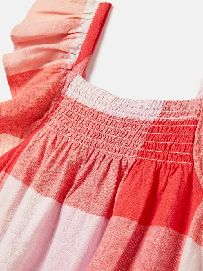 Joules Tops and Tshirts Pink Shirred Woven Top 8211 Girls