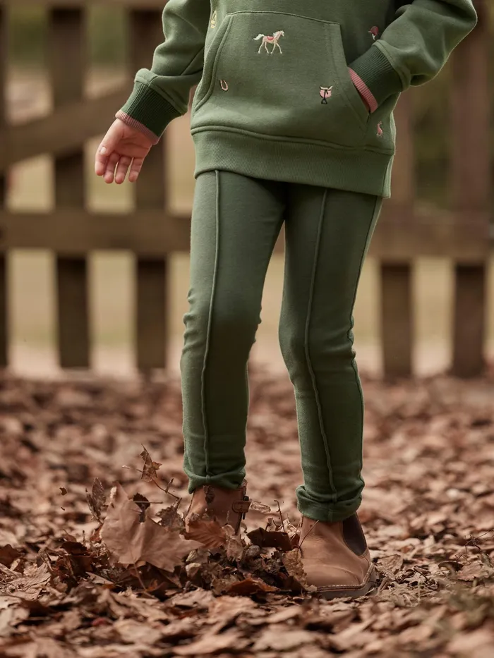 Joules Trousers and Leggings Green Jodphur Leggings 8211 Girls