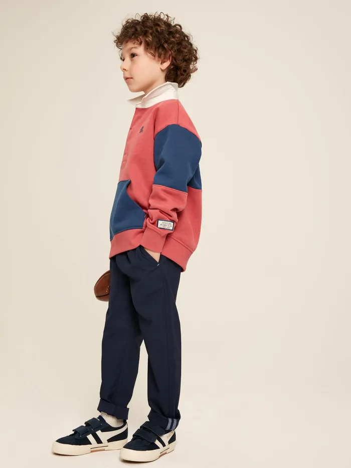 Joules Trousers Navy Blue Chino Trousers 8211 Boys