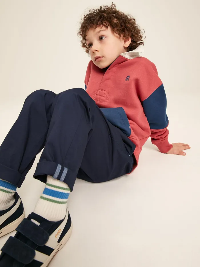 Joules Trousers Navy Blue Chino Trousers 8211 Boys