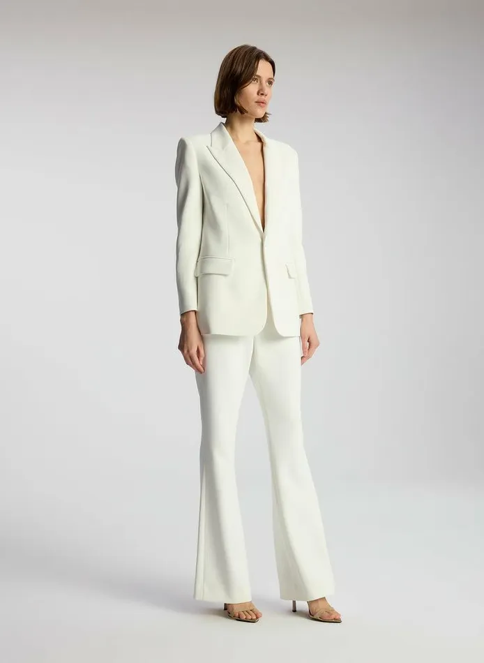 Jumpsuits Women ALC Davin III Stretch Tailored Jacket Off White Jumpsuits Women ALC Davin III Stretch Tailored Jacket Off White