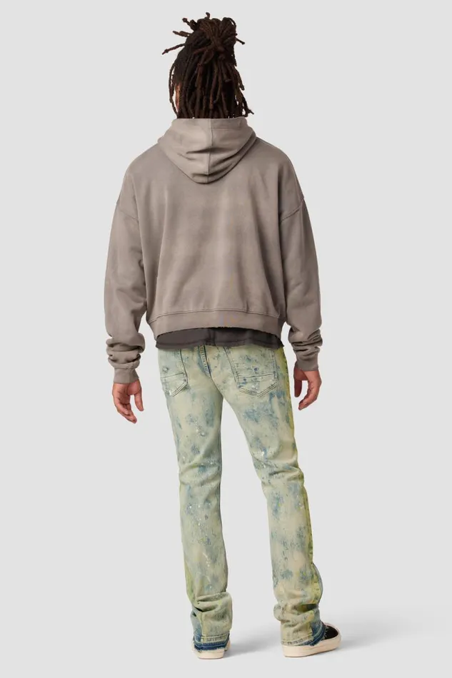 Kick Flare Men Hudson Jeans Walker Kick Flare Jean Citrus Pop