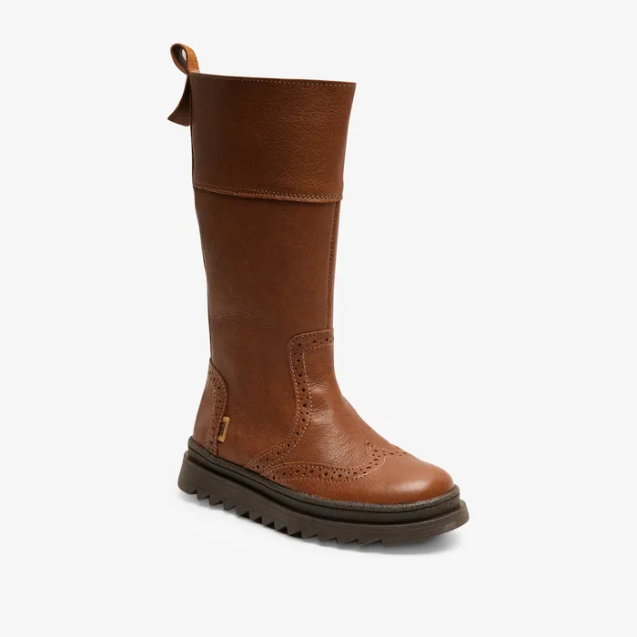 KIDS Boots bisgaardshoes danielle tex cinnamon Brown