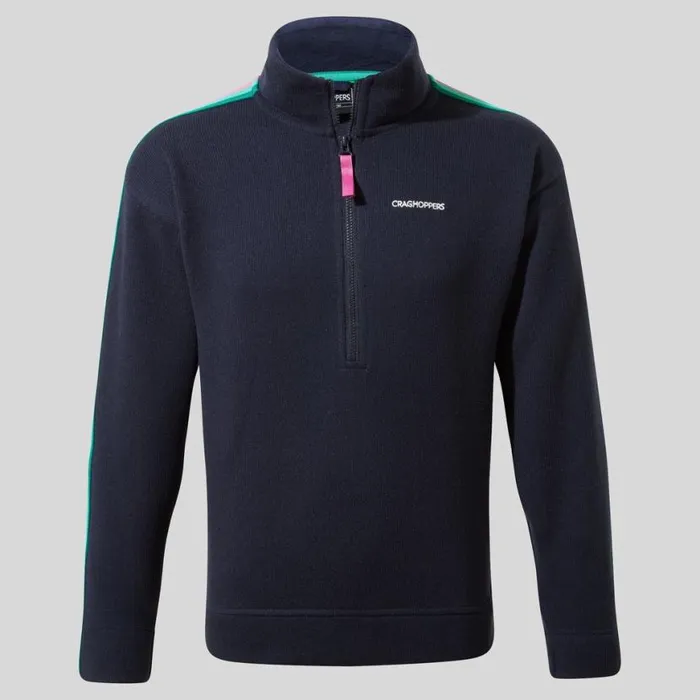 Kids Half Zip Fleece Craghoppers Kid039s Rey Half Zip Fleece Blue Navy